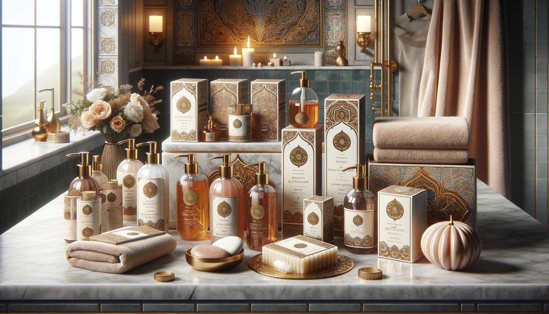 Ottoman Pflegeprodukte Duschgel Shampoo Lotion