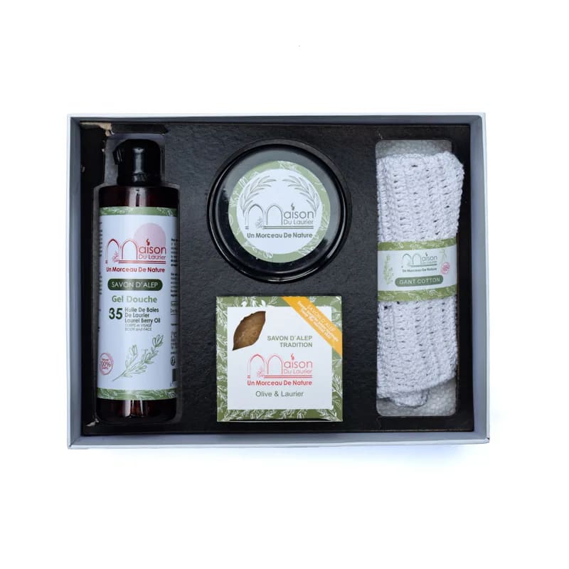 Maison du Laurier Coffret Souvenir d'Alep - 25x20x8cm - 1200g