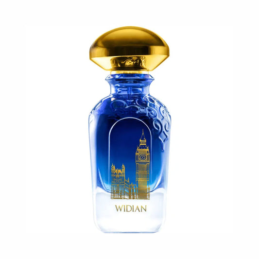 Widian London Extrait de Parfum 50ml Unisex aus der Sapphire Collection im luxuriösen blauen Flakon mit goldenen Details