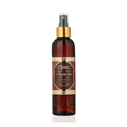 Ottoman Argan Spa Body Splash Oriental Rose – erfrischendes Körperspray mit blumig-orientalischem Rosenduft