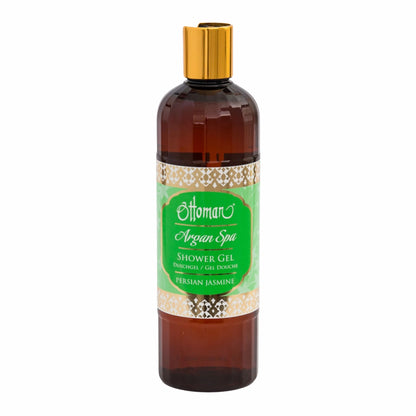 Ottoman Argan Spa Duschgel Persian Jasmine – verwöhnendes Duschgel mit blumig-frischer Jasminnote in 400ml Flasche