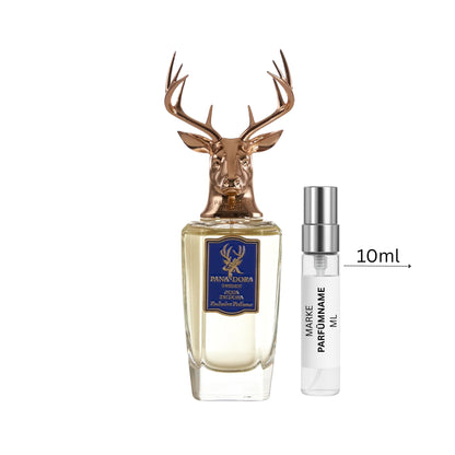 Pana Dora Aqua de Dora Eau de Parfum Probe 10 ml, große Duftprobe aus Glas mit Aluminium-Sprühkopf, ideal für Frühling, Sommer und Reisen