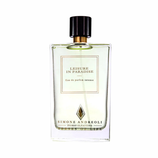 Simone Andreoli Leisure in Paradise – Eau de Parfum Intense 100 ml mit Ananas, Papaya, Kokosmilch, Vanille und karibischen Hölzern