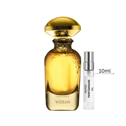 Widian Sahara Extrait de Parfum Probe 10 ml, große Duftprobe aus Glas mit Aluminium-Sprühkopf, ideal für Abend, besondere Anlässe und Liebhaber orientalischer Düfte