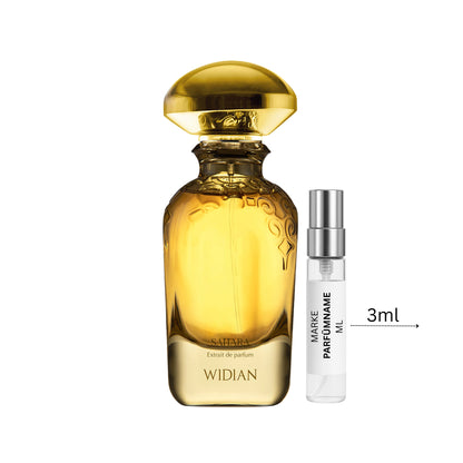 Widian Sahara Duftprobe 3 ml, hochwertige Parfum-Abfüllung aus Glas, ideal zum Kennenlernen des warmen orientalischen Unisexdufts